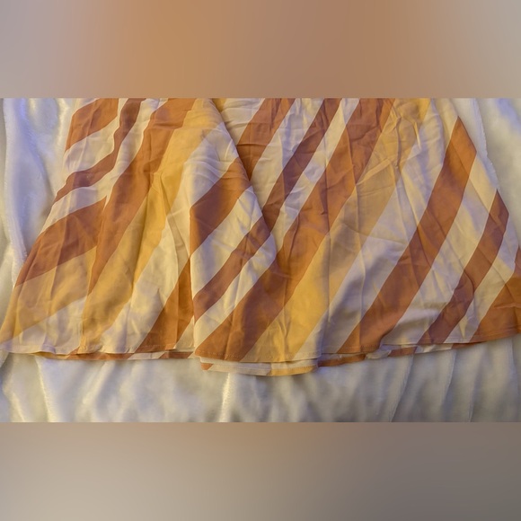 Petal & Pup Striped Tan and Cream Maxi Dress - Picture 11 of 12